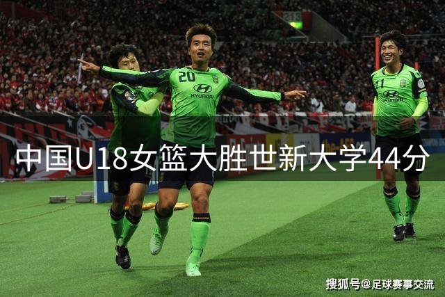 中国U18女篮大胜世新大学44分